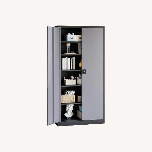 Used Metal Garage Storage Cabinet  for sale on AptDeco