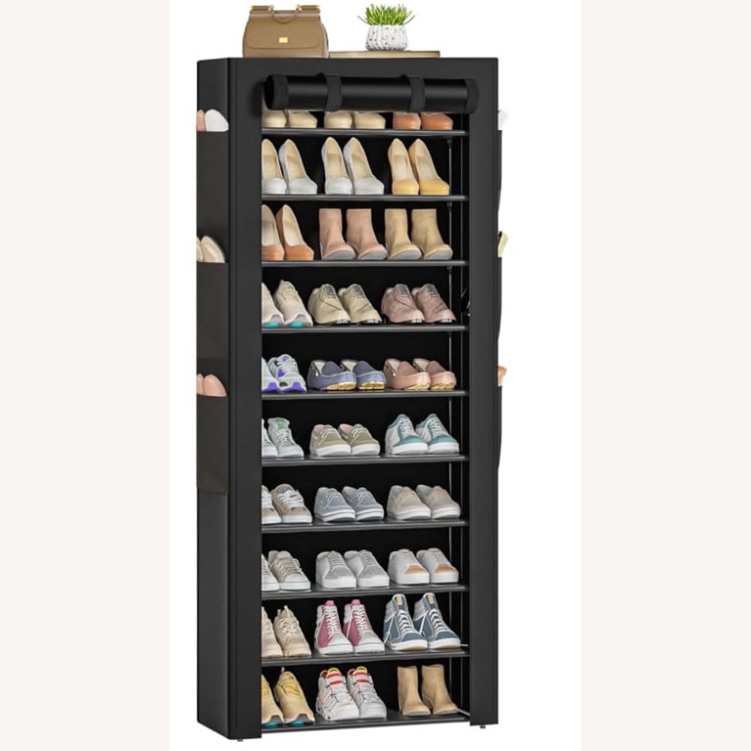 Fabric Shoe Rack - image-1