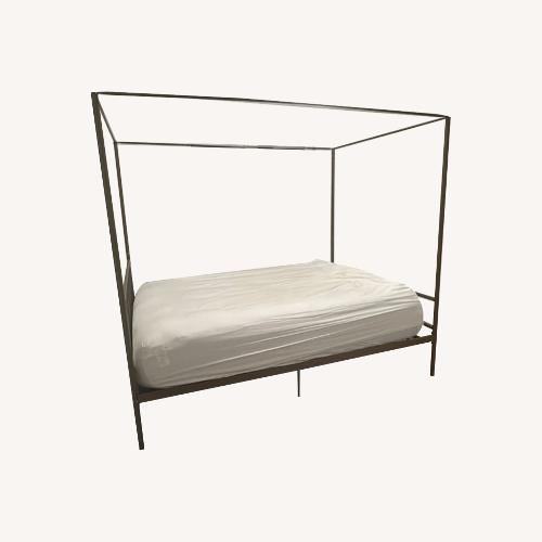 Used Gold Bed Frame for sale on AptDeco