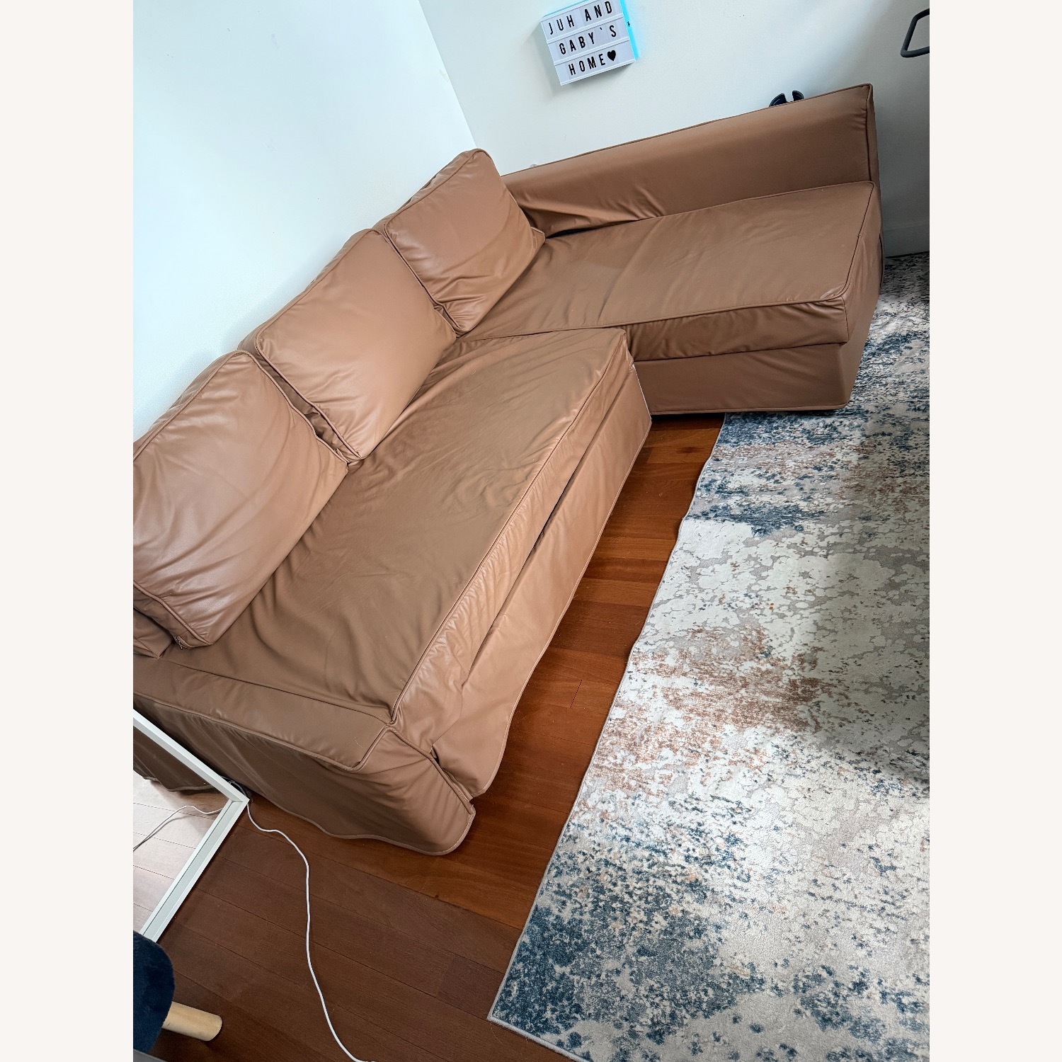 IKEA Friheten Dark Gray Fabric Sleeper Sofa - image-4