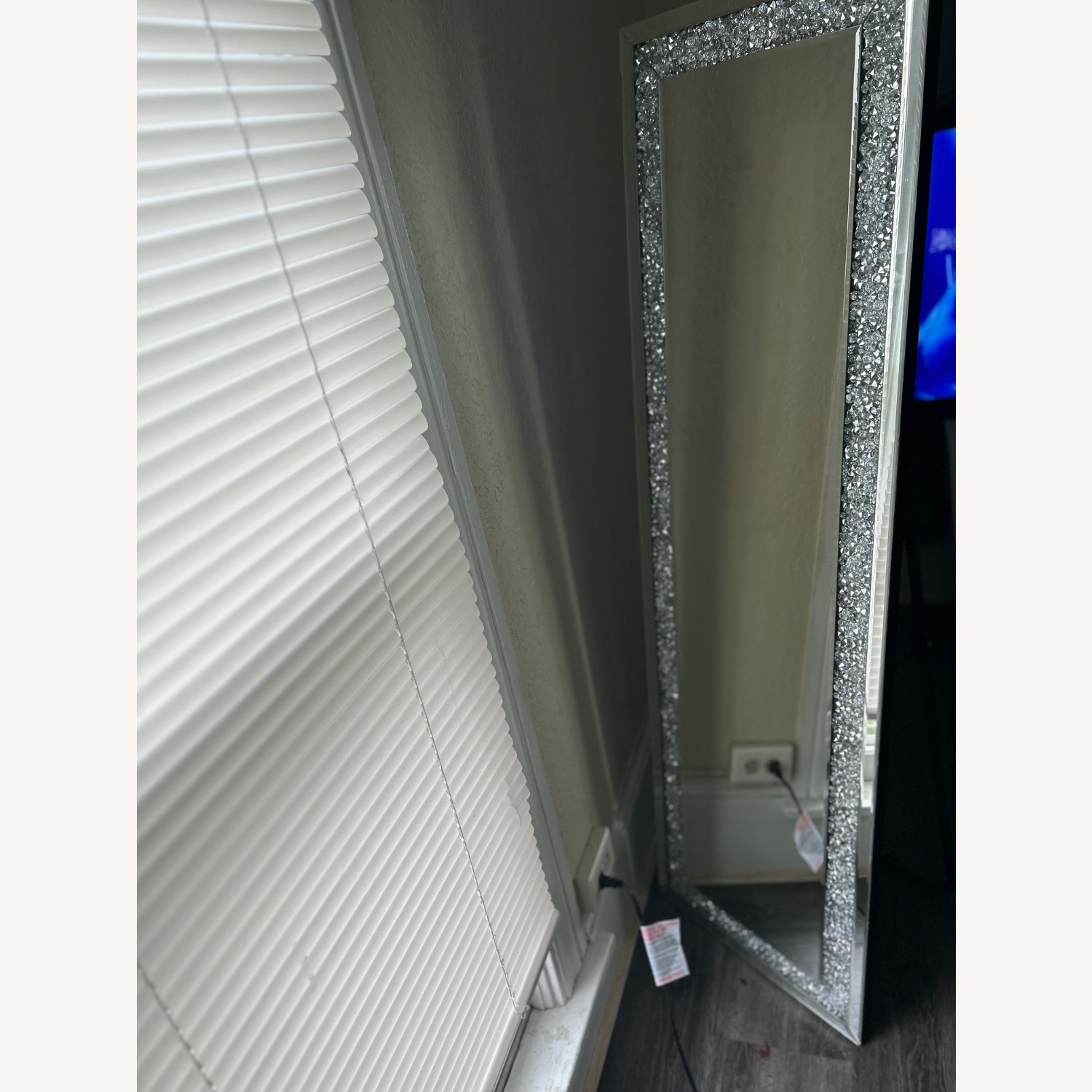 Silver Glass Side Tables - image-1