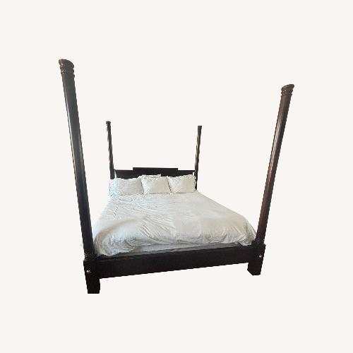 Used Hickory Chair Thos OBrien King 4 Poster Bed for sale on AptDeco