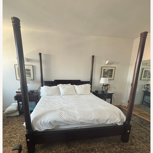 Used Hickory Chair Thos OBrien King 4 Poster Bed for sale on AptDeco