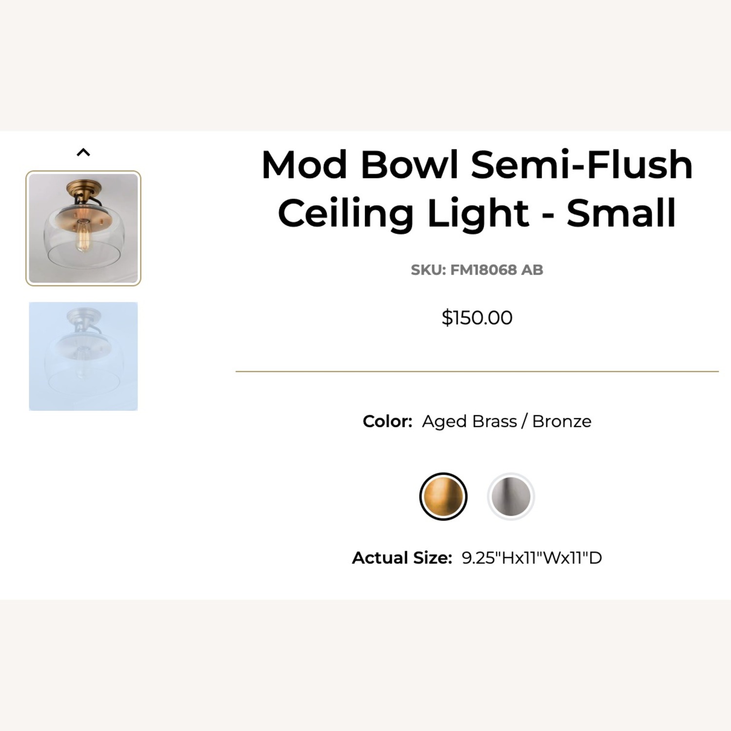 Shades of Light Mod Bowl Ceiling Light - image-2