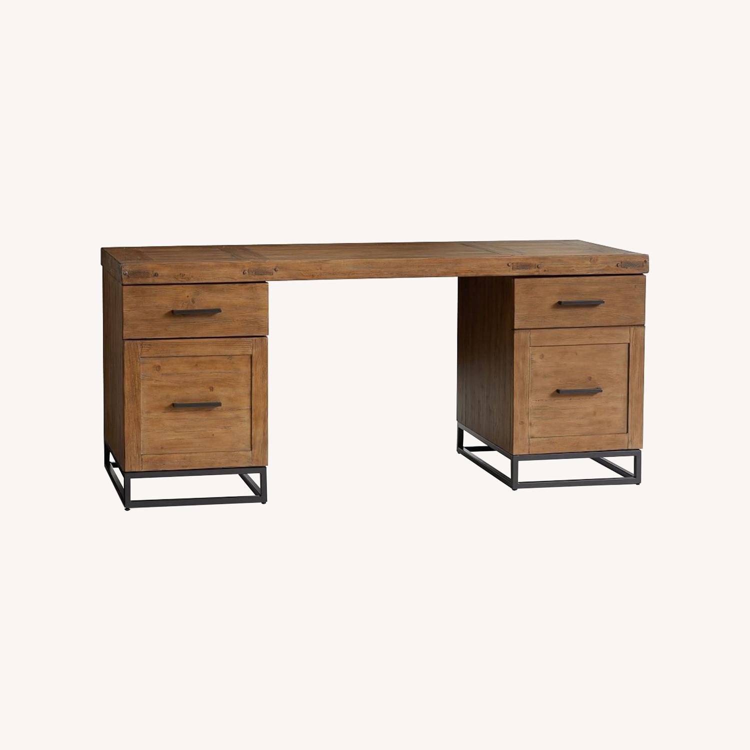 Pottery Barn Malocm Executive Desk - image-0