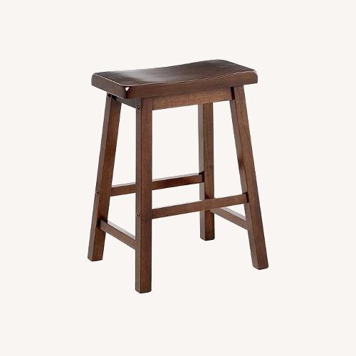Used 3 Brown Dining Bar Stools  for sale on AptDeco