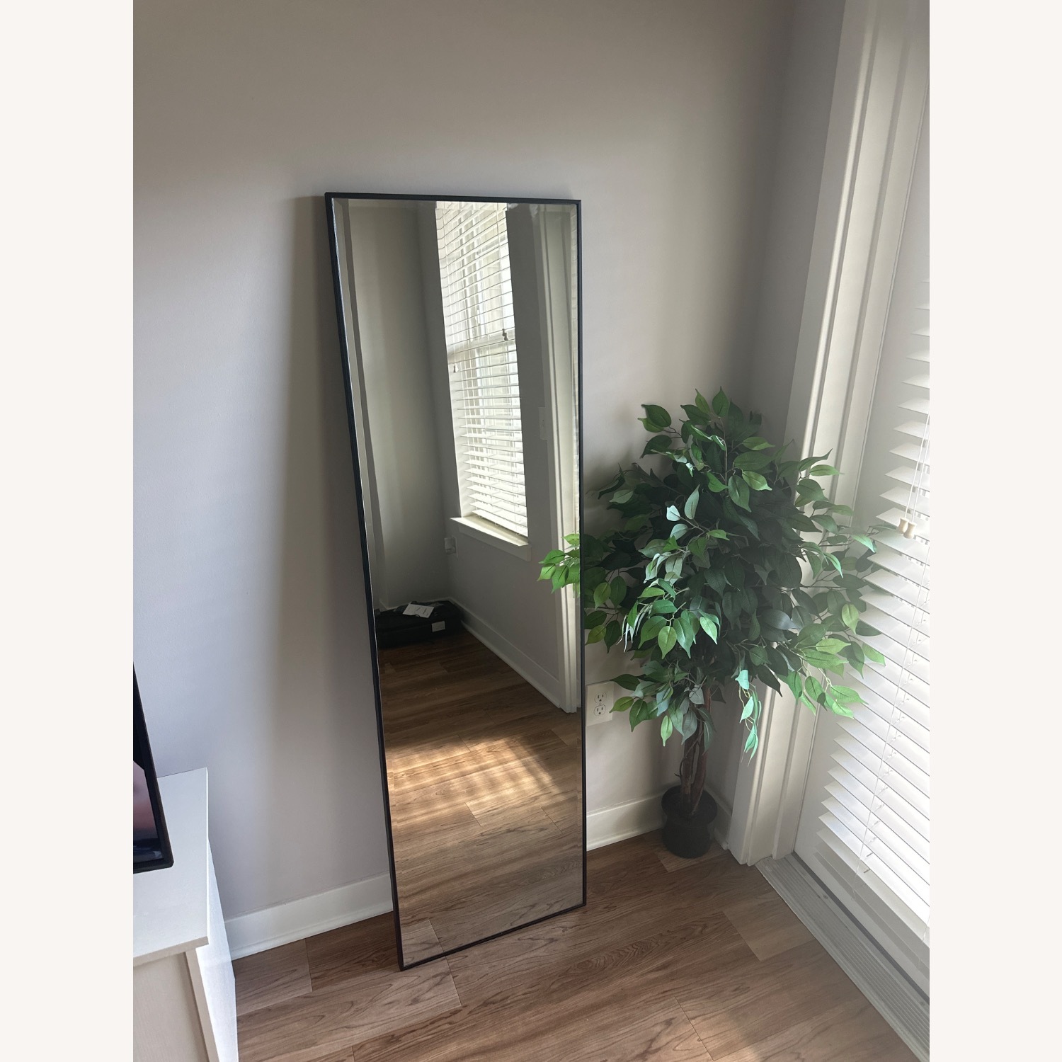 Black Floor Mirror - image-3