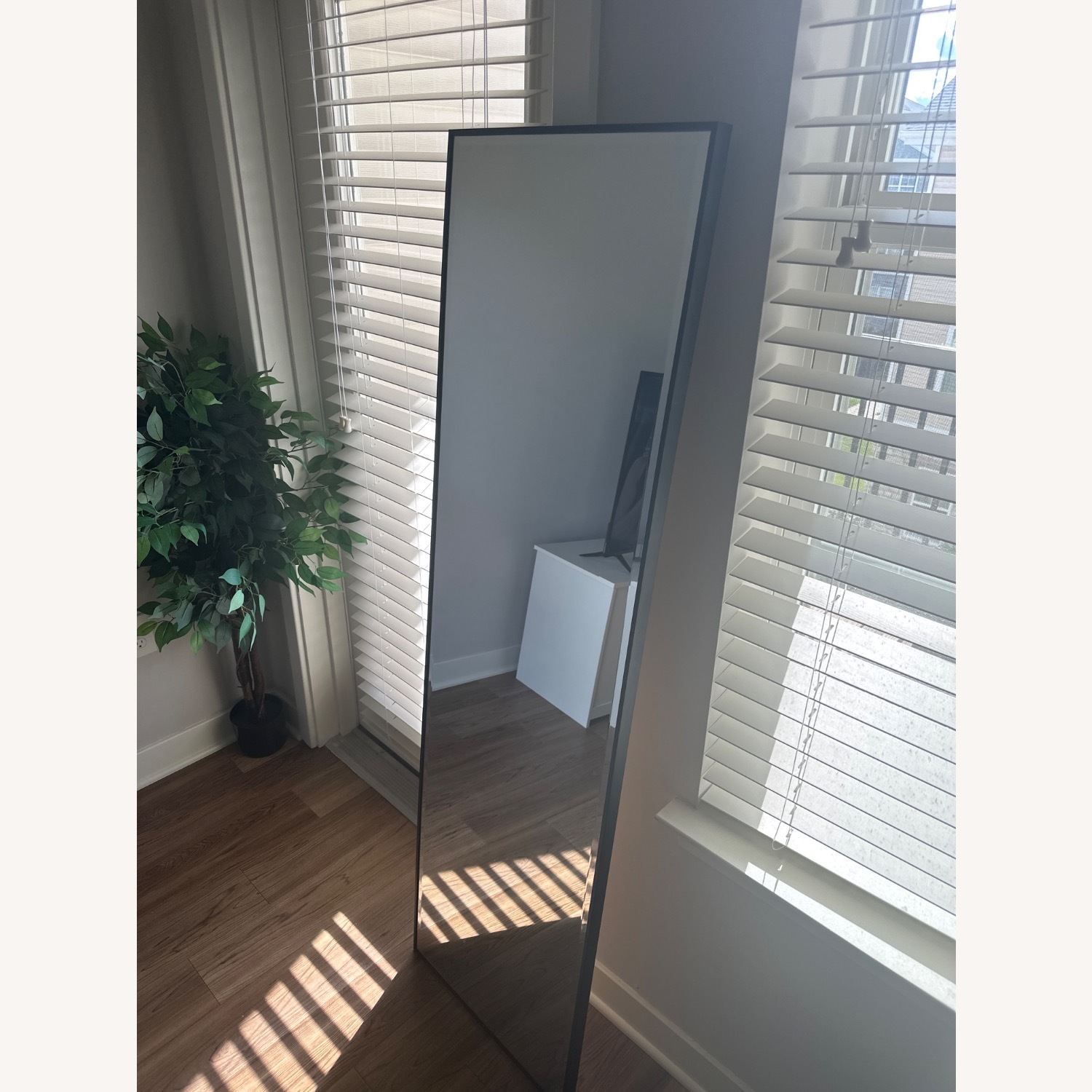 Black Floor Mirror - image-1