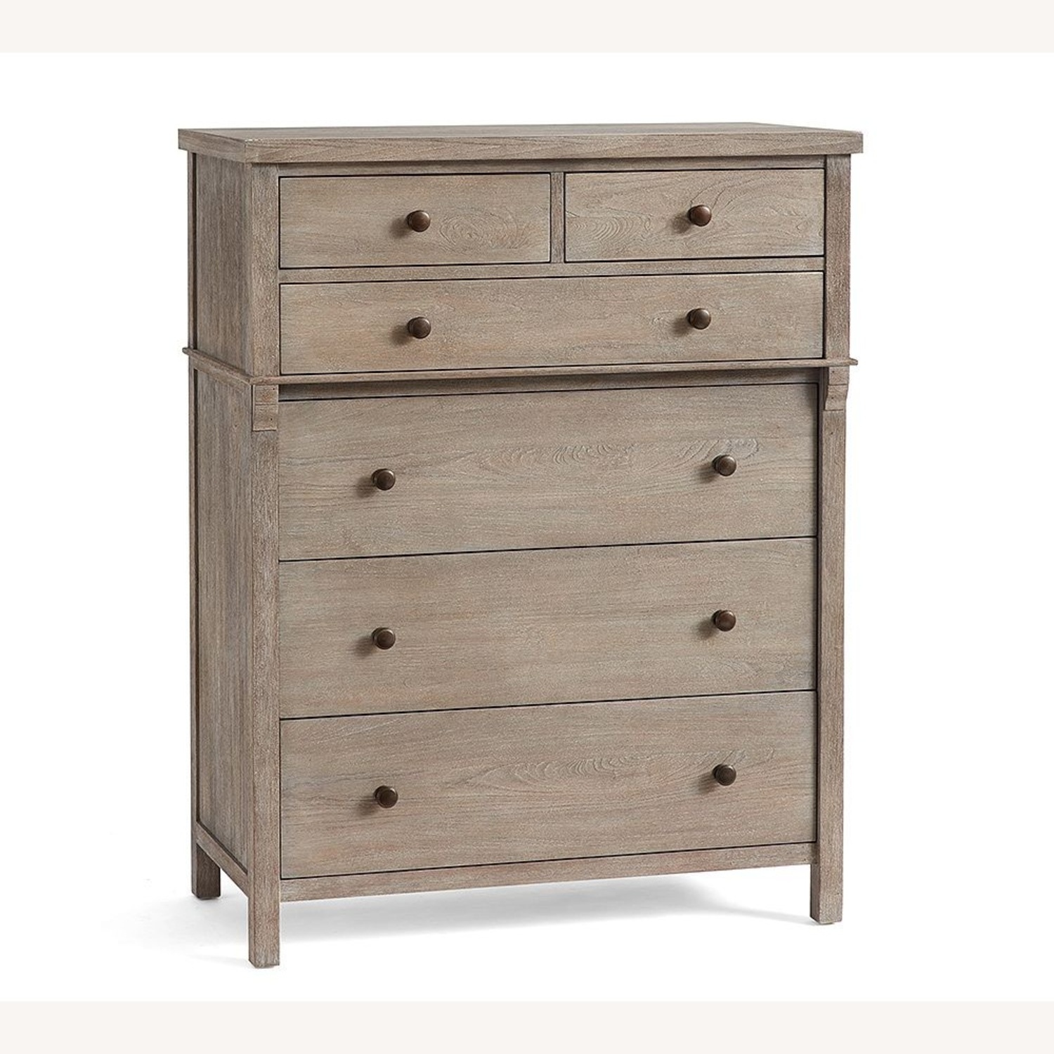 Pottery Barn Toulouse Light Gray Wood Dresser - image-5