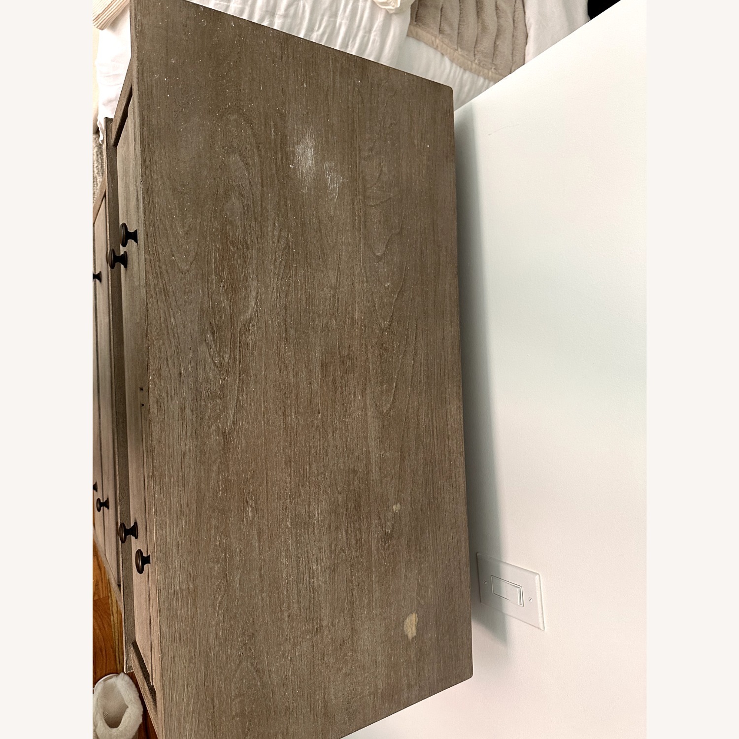 Pottery Barn Toulouse Light Gray Wood Dresser - image-3