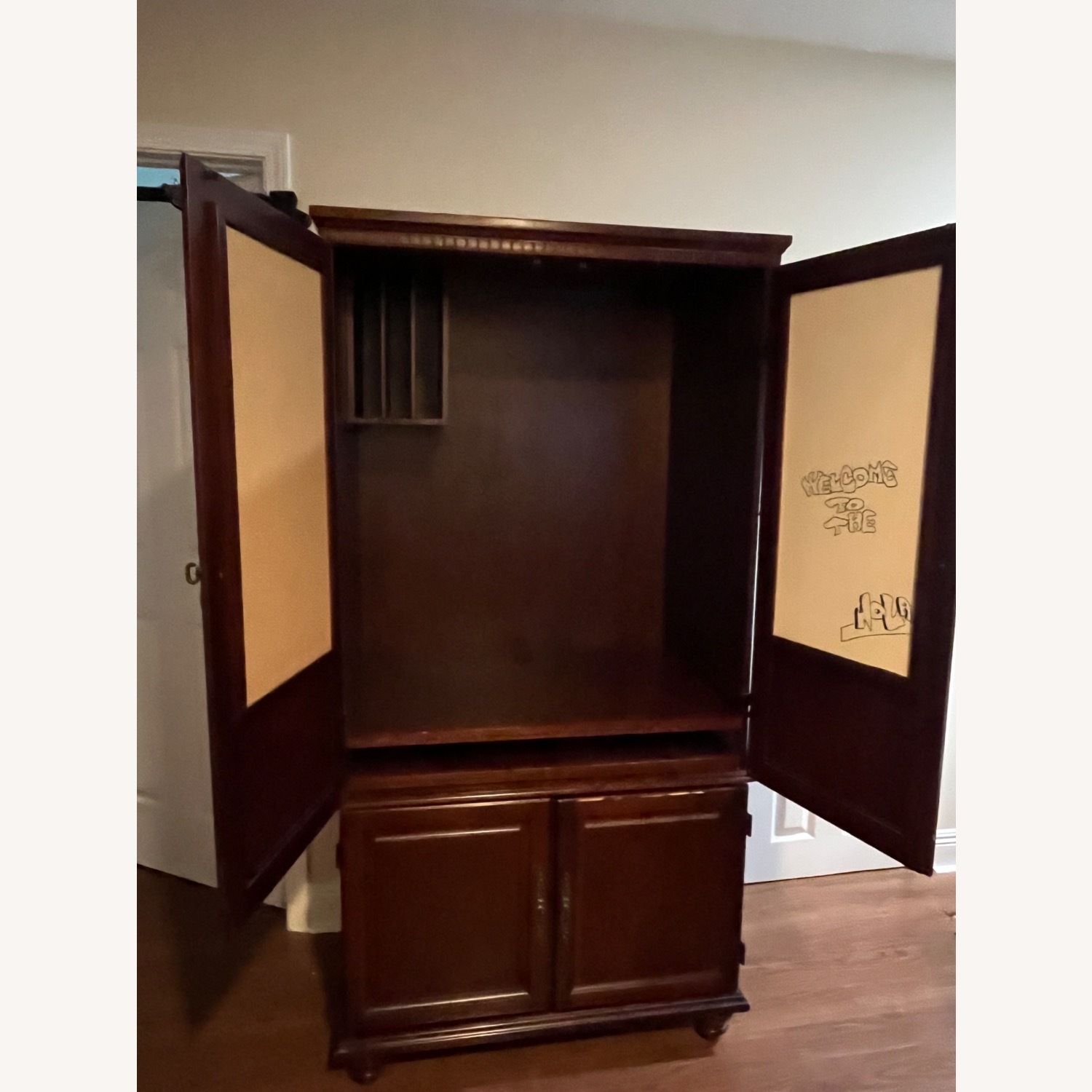 China Furniture & Arts Television Gaming Console Med to Dark Brown  - image-5