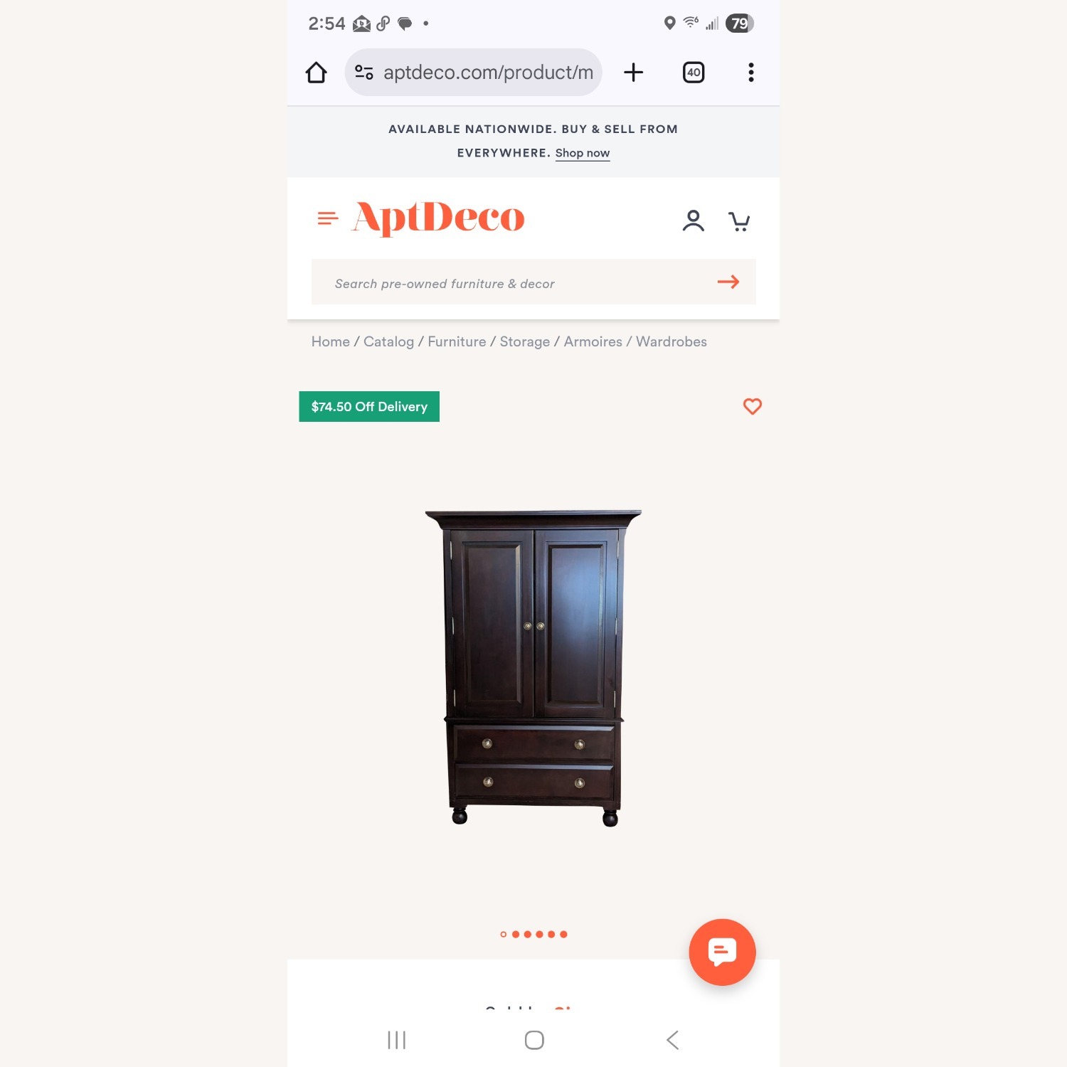 Henredon Martha Stewart East Hampton Armoire - image-2