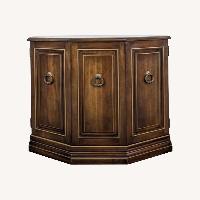 Jasper Cabinet Dark Brown Wood Side Table