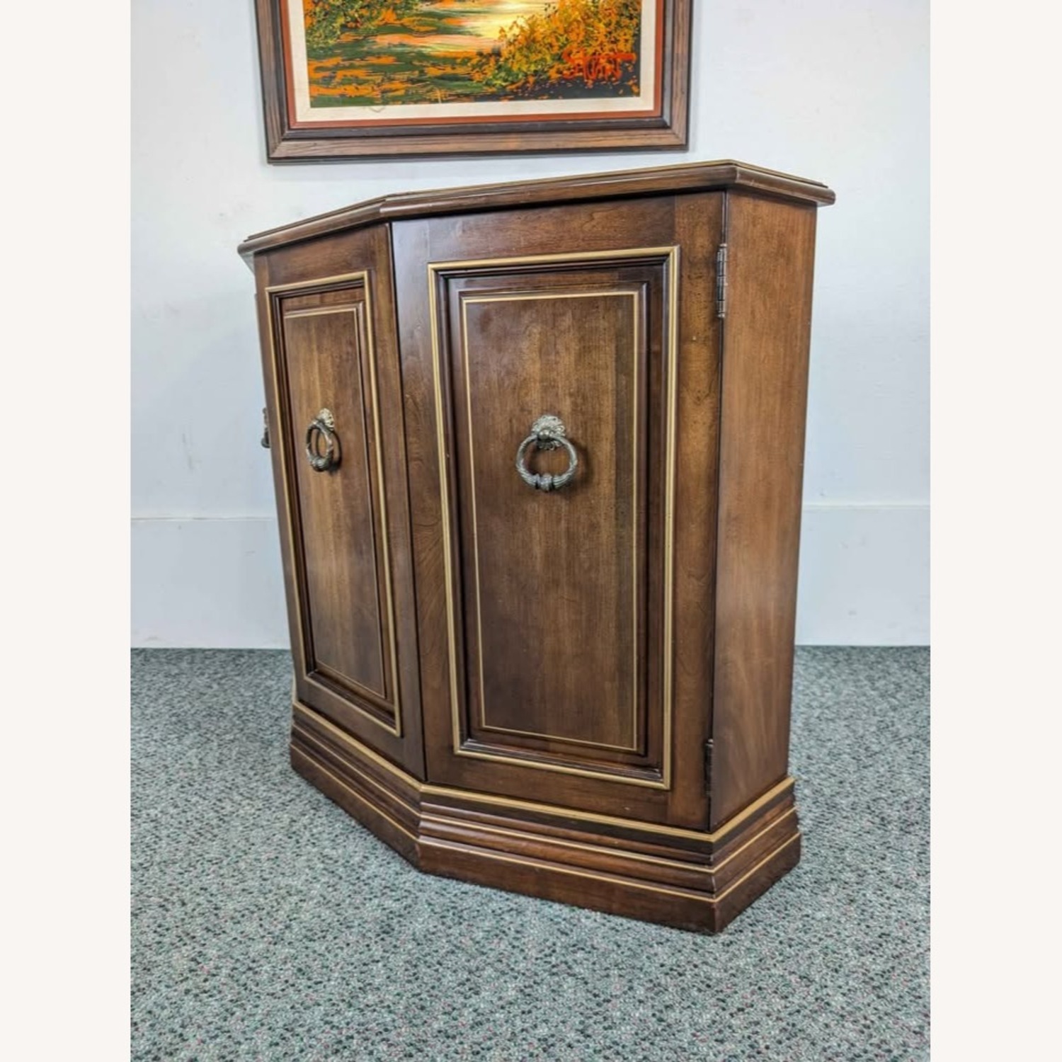 Jasper Cabinet Dark Brown Wood Side Table - image-2