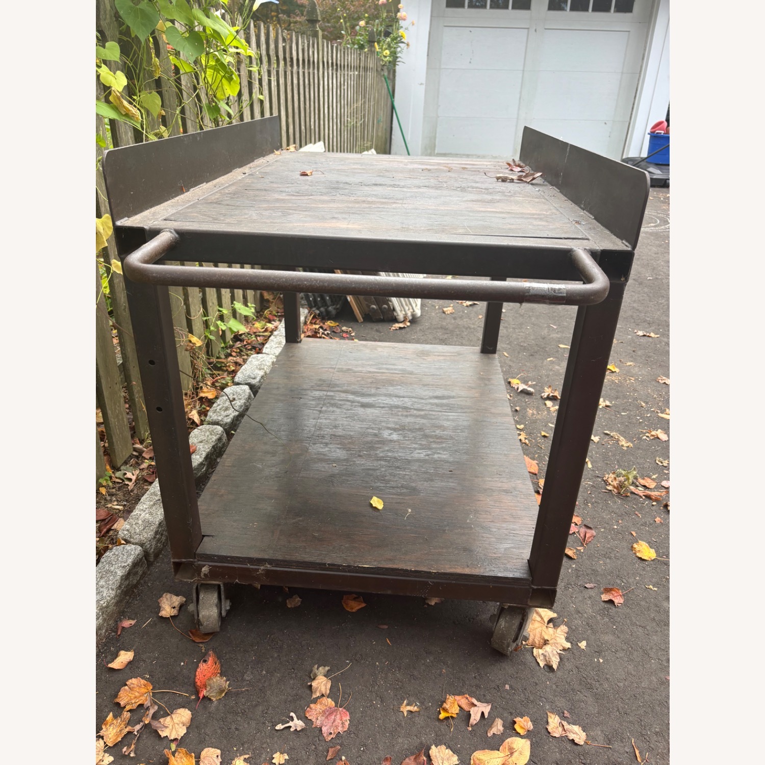 Vintage Industrial Bar Cart - image-3