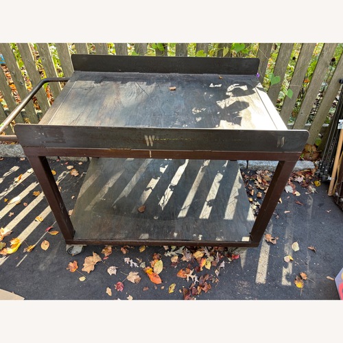 Used Vintage Industrial Bar Cart for sale on AptDeco