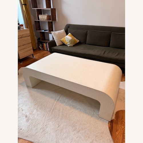 Used CB2 White Coffee Table for sale on AptDeco