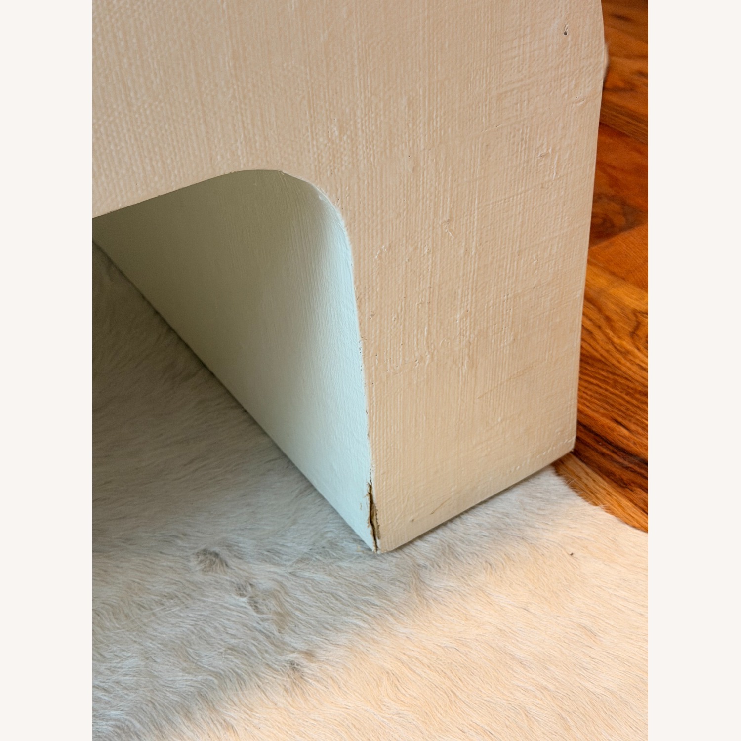 CB2 White Coffee Table - image-5