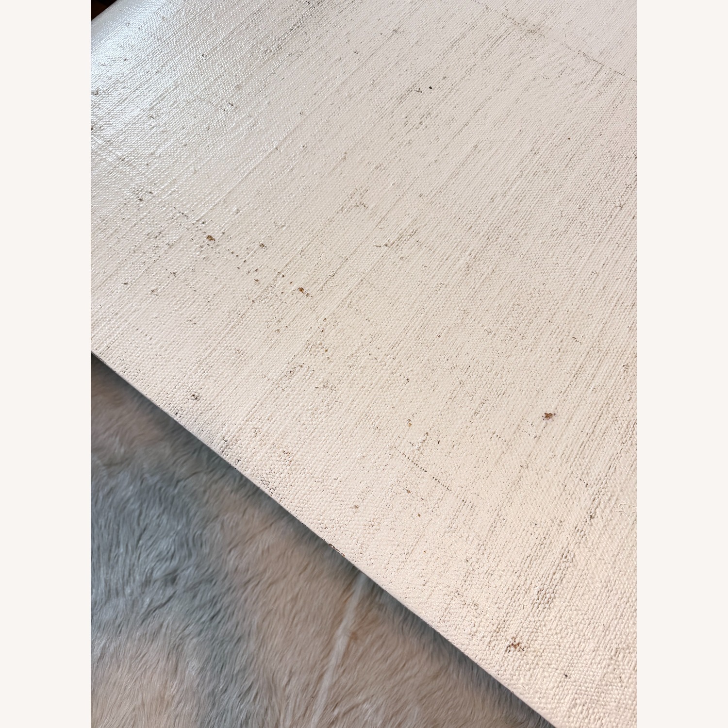 CB2 White Coffee Table - image-4