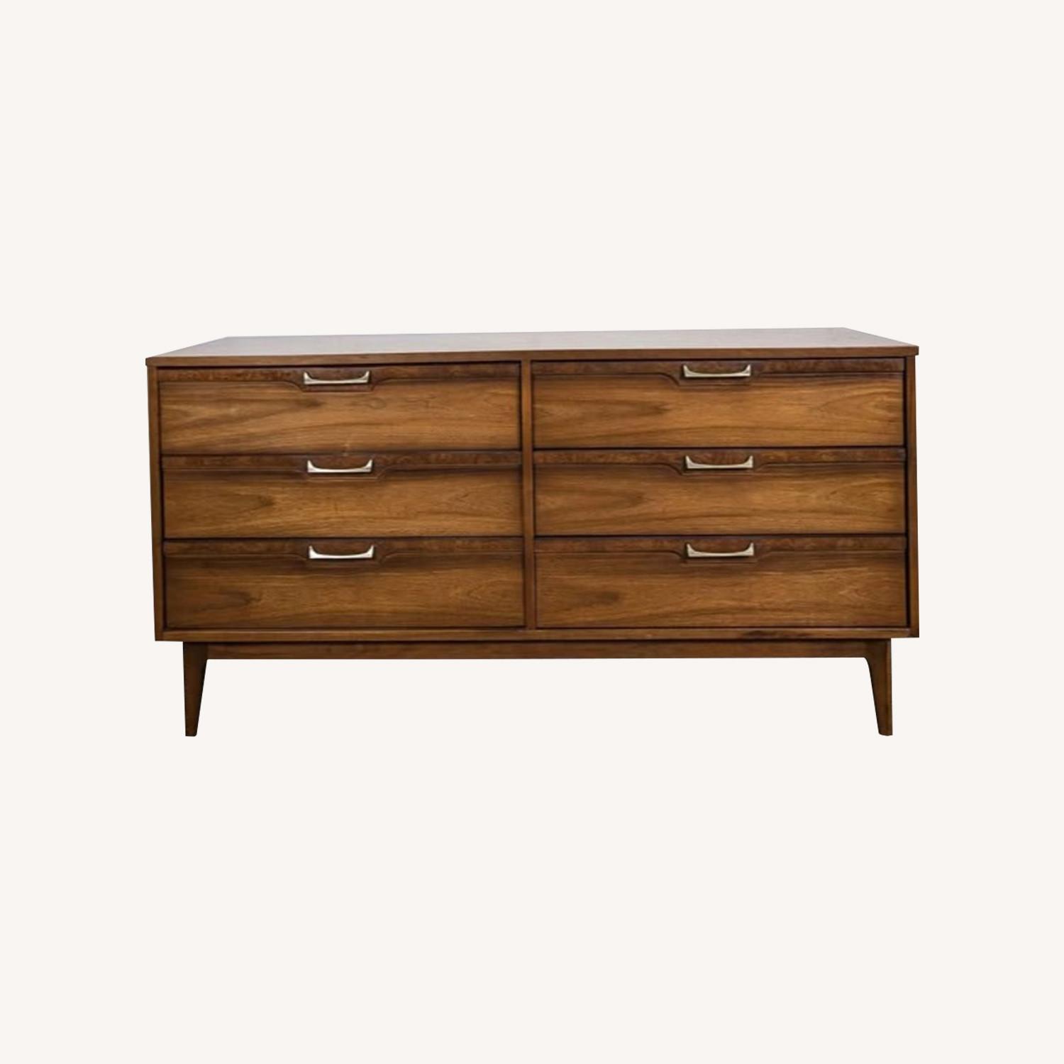 Broyhill Furniture Dark Brown Dresser - image-0