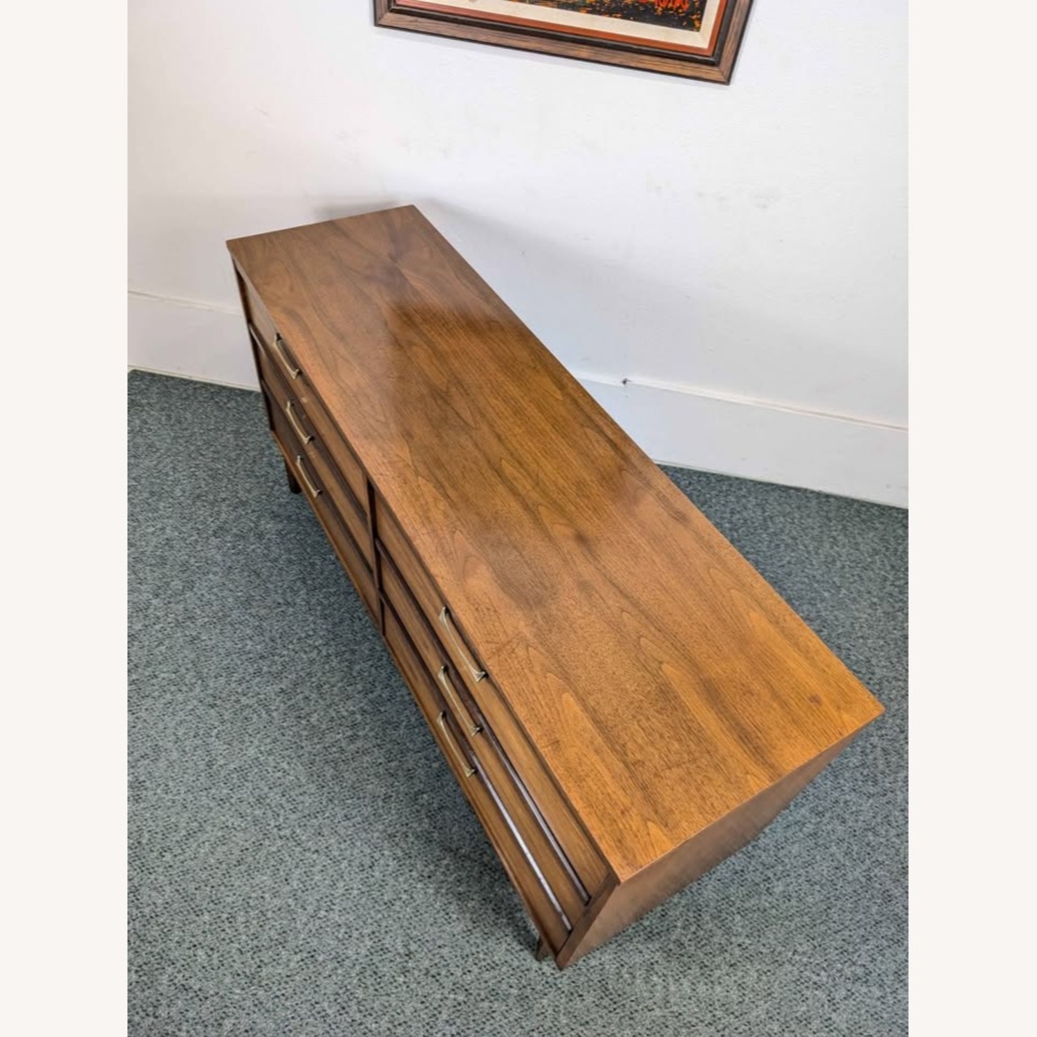 Broyhill Furniture Dark Brown Dresser - image-9