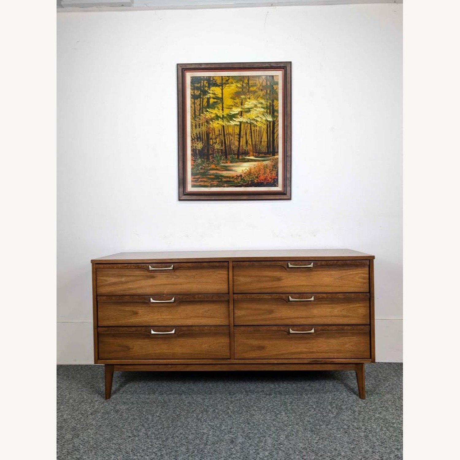 Broyhill Furniture Dark Brown Dresser - image-1