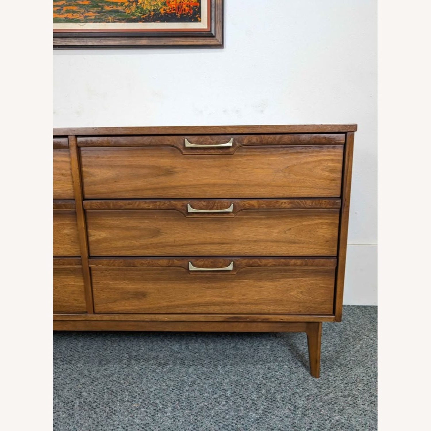 Broyhill Furniture Dark Brown Dresser - image-7