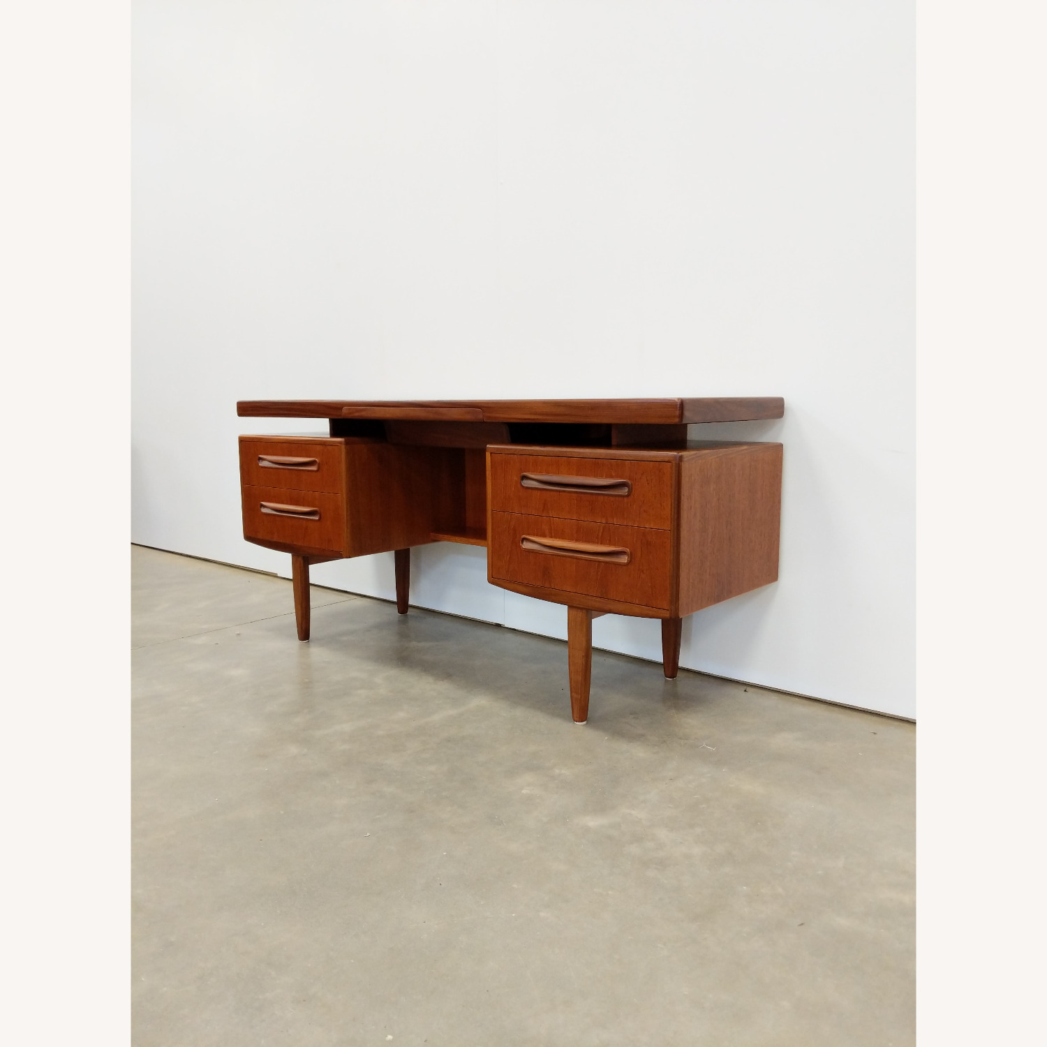G Plan Vintage Mid Century Modern Teak Desk  - image-2