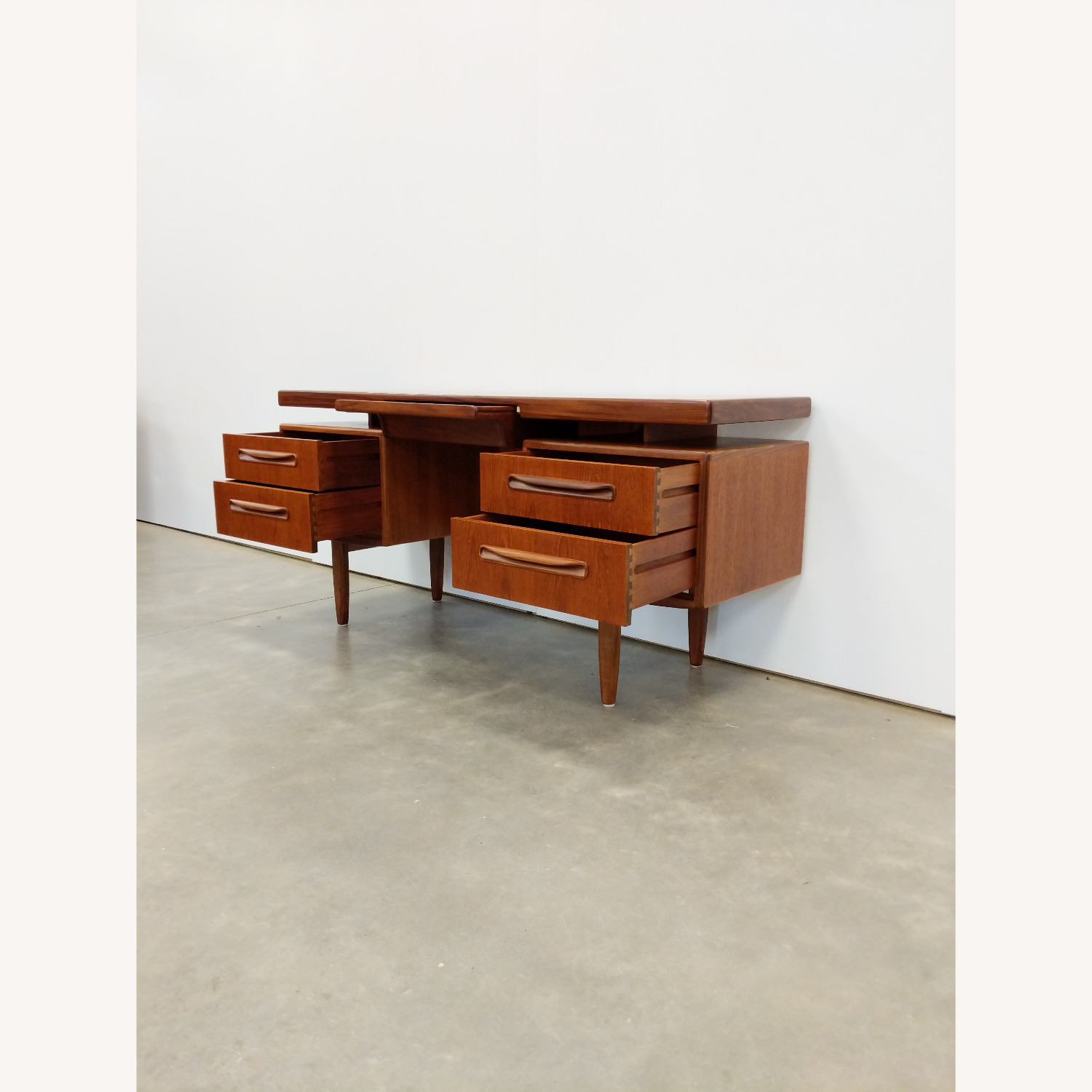 G Plan Vintage Mid Century Modern Teak Desk  - image-3