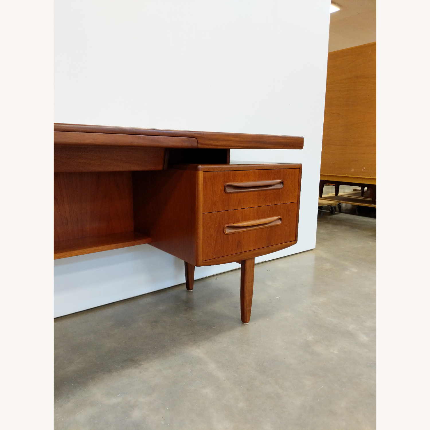 G Plan Vintage Mid Century Modern Teak Desk  - image-5