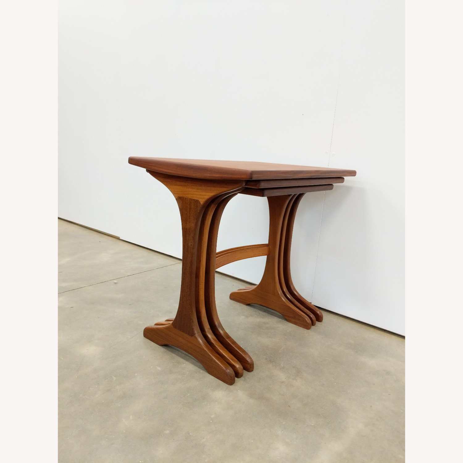 G Plan Set of Mid Century Teak Nesting Tables  - image-7