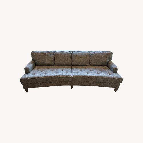 Used Havertys Gianna Gray Sofa for sale on AptDeco