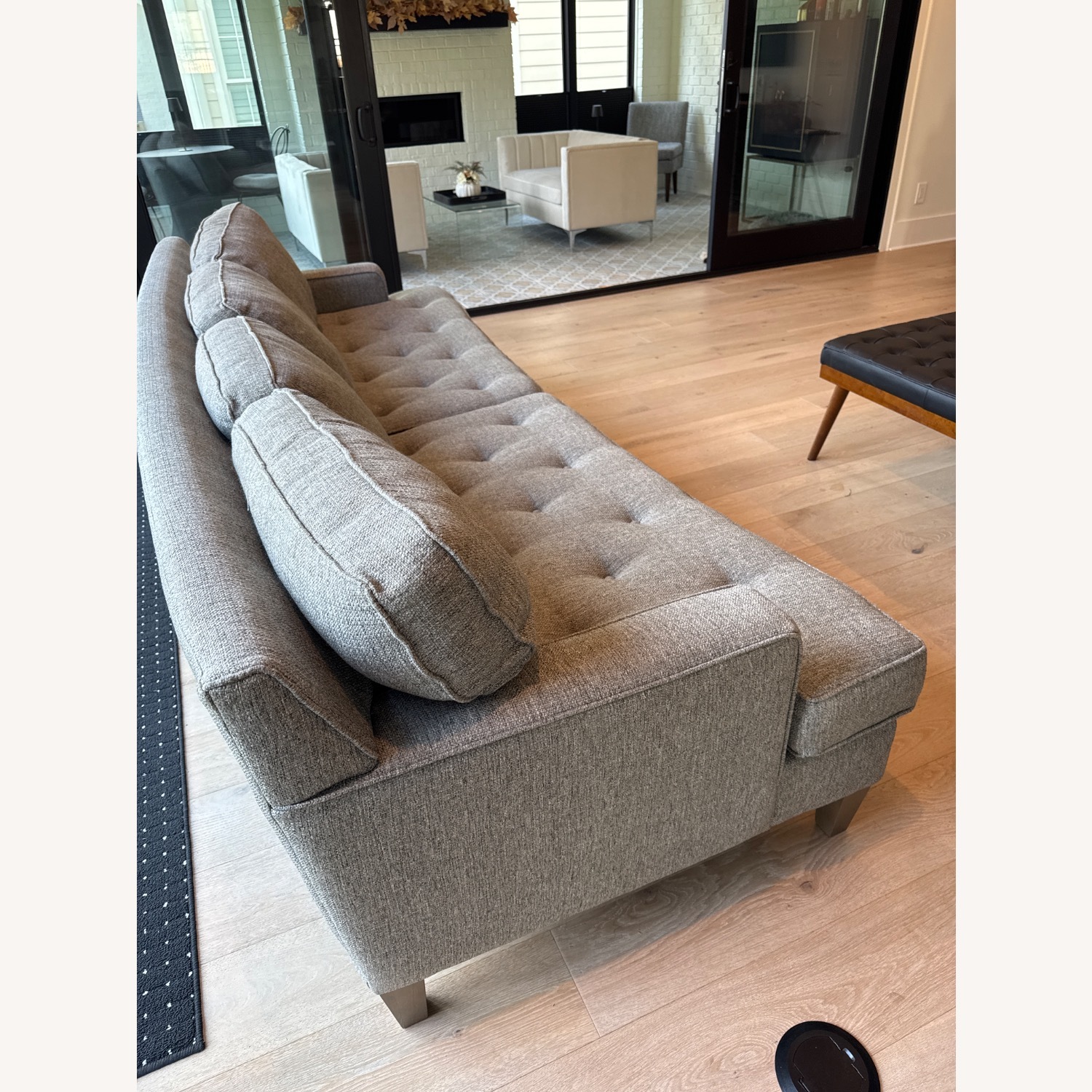  Havertys Gianna Gray Sofa - image-4