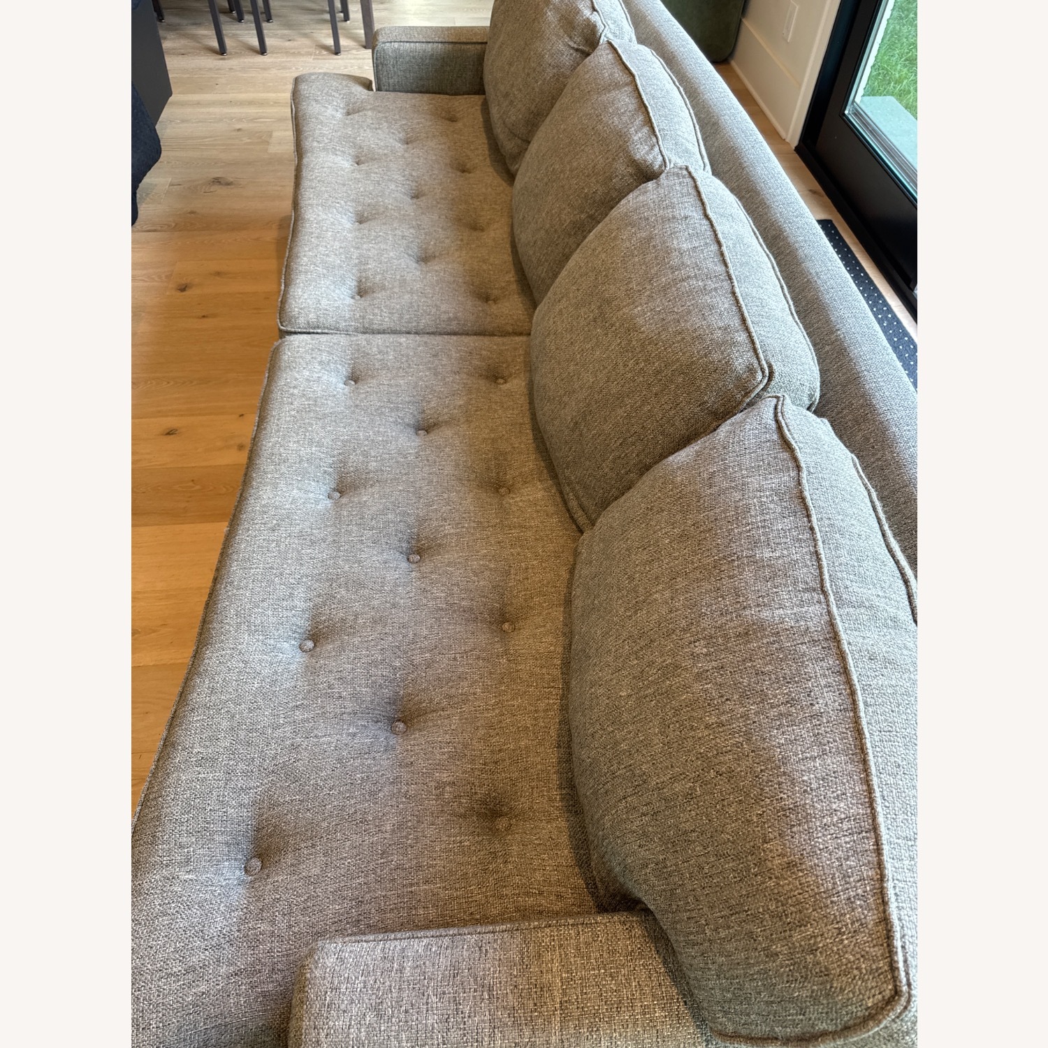  Havertys Gianna Gray Sofa - image-6