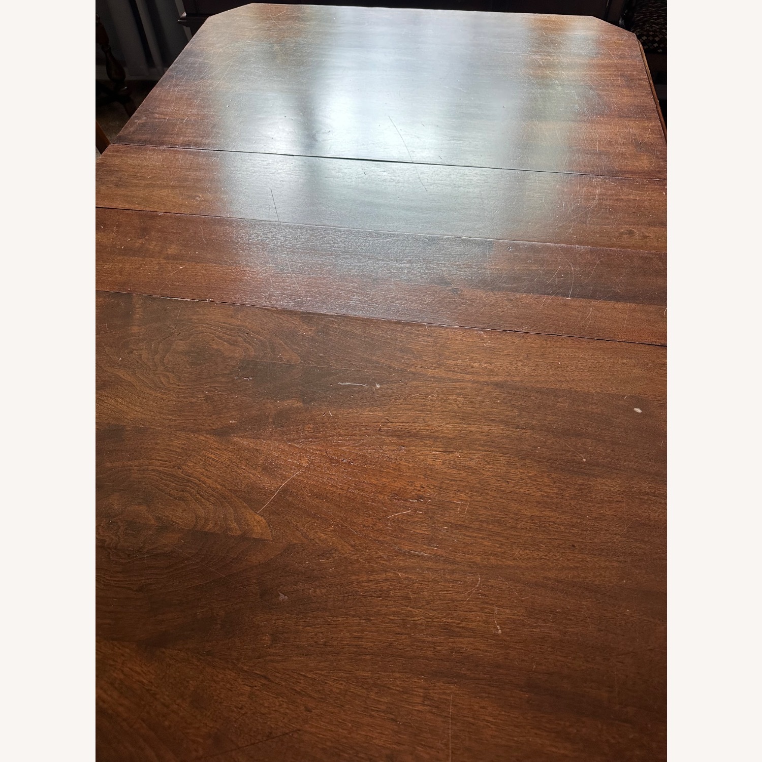 Antique Dining Set Table and 6 Chairs  - image-12