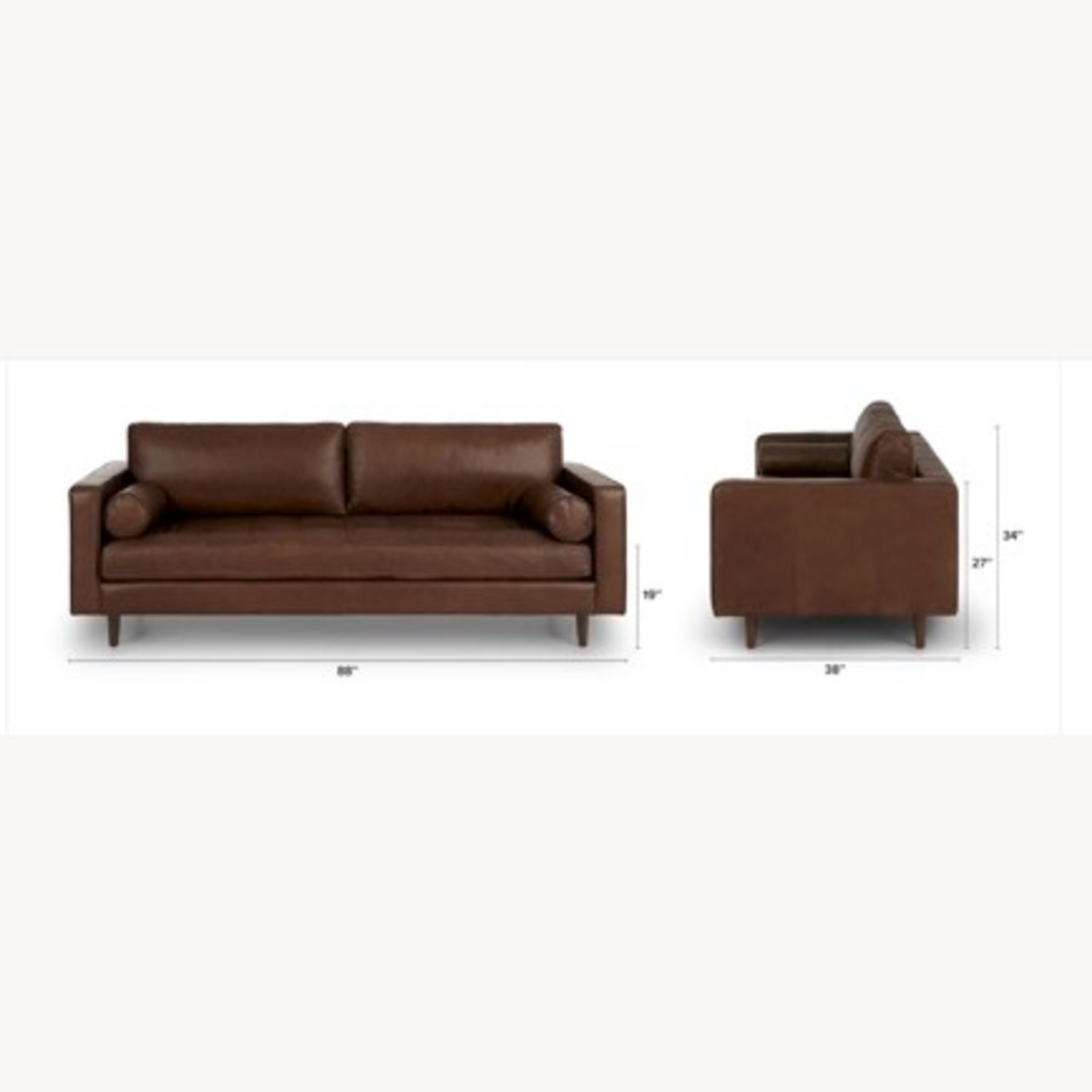 Article Sven Tufted Leather Sofa - image-1