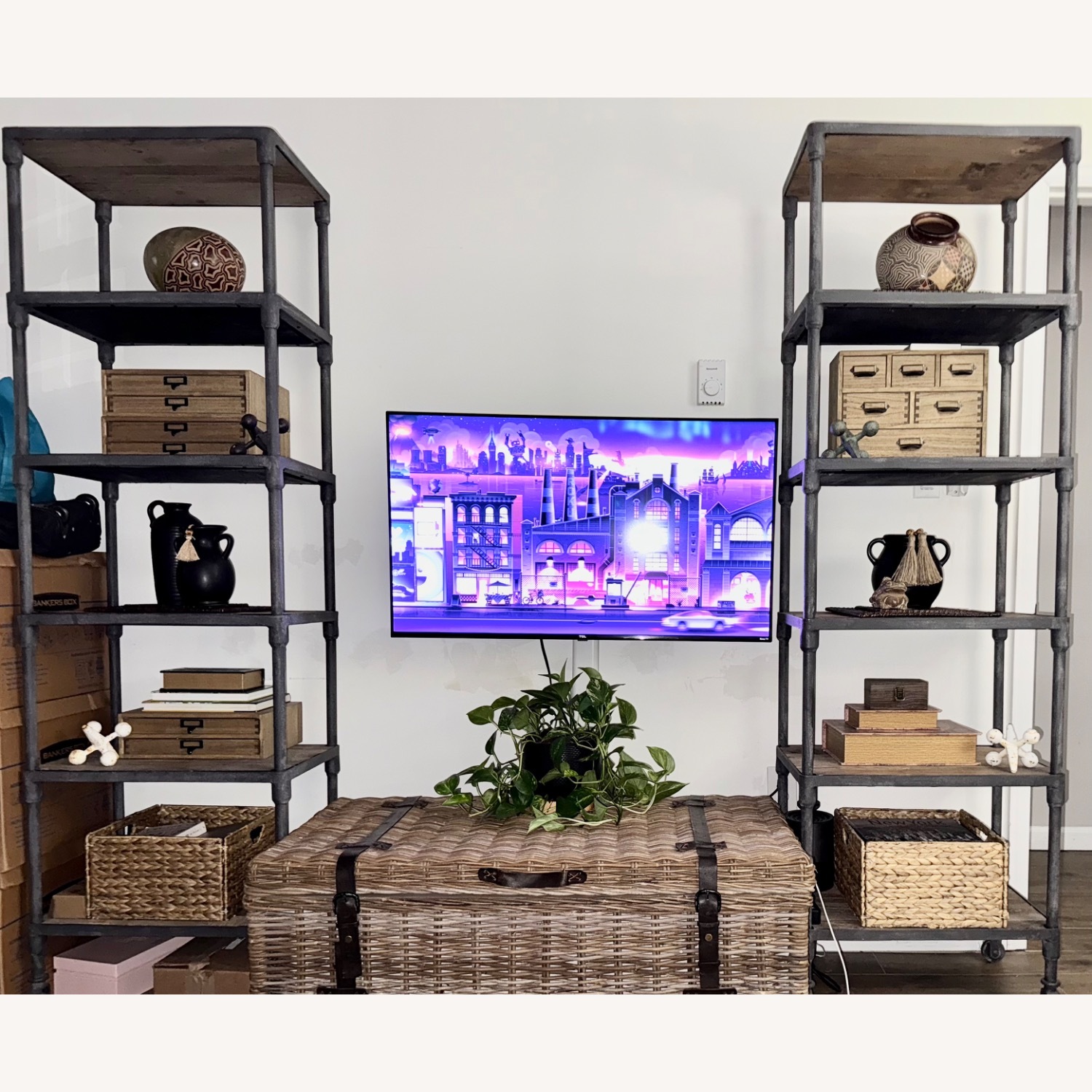 Restoration Hardware Industrial Tower Wall Shelves - image-2