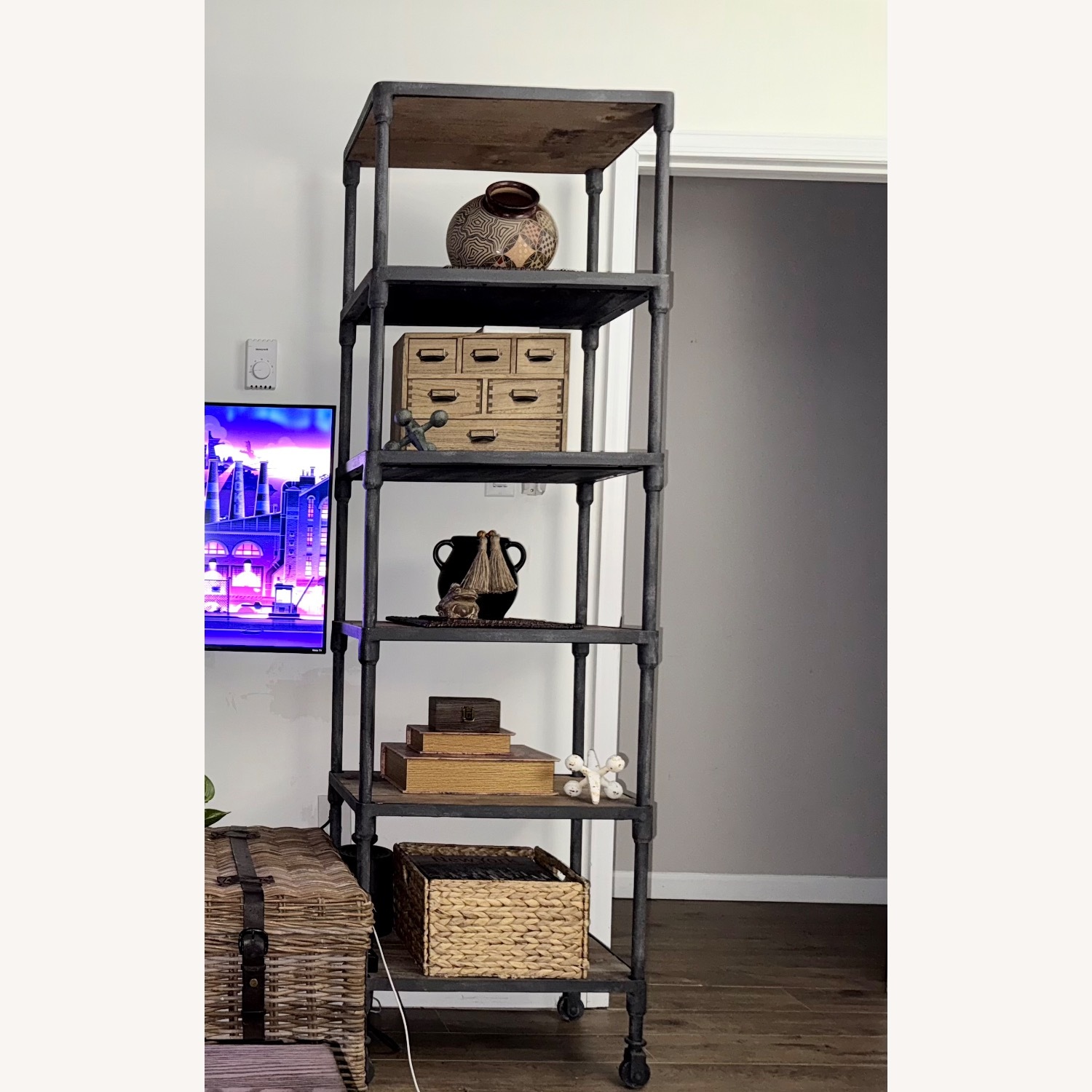 Restoration Hardware Industrial Tower Wall Shelves - image-3