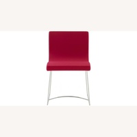 Ligne Roset Modern Red Dining Chair
