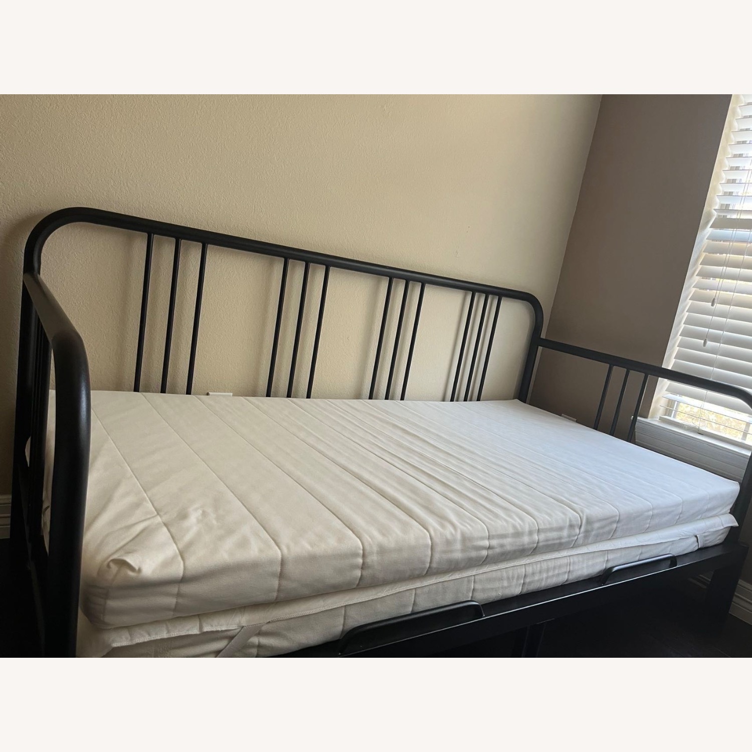IKEA Metal Double Bed - image-2