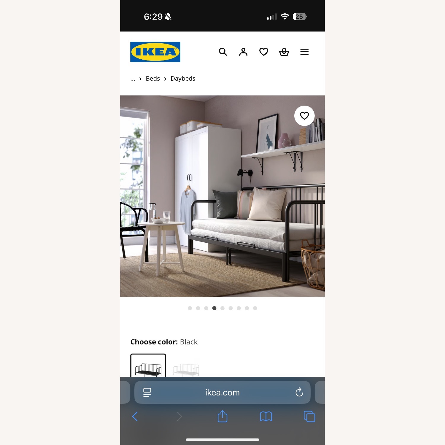 IKEA Metal Double Bed - image-3