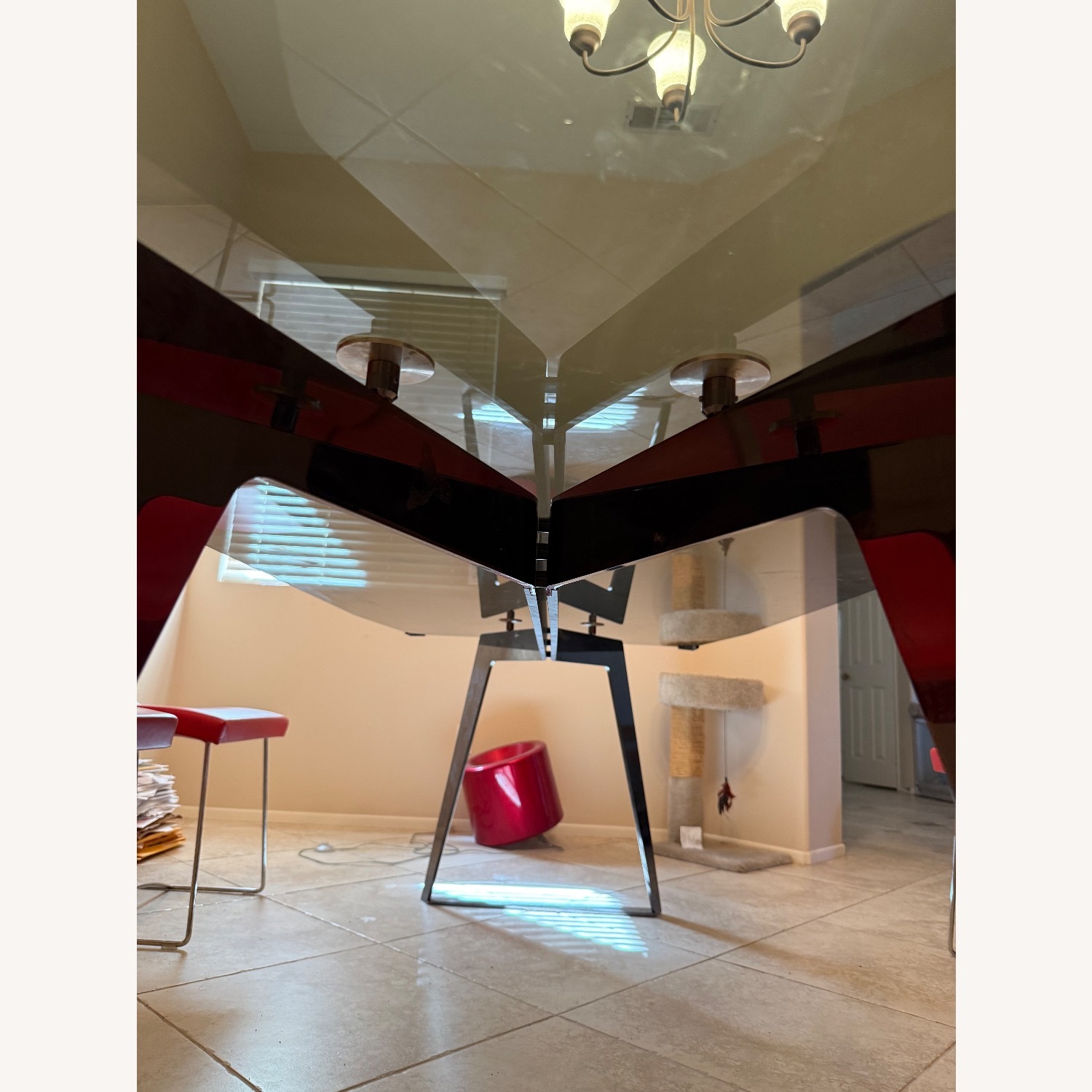 Roche Bobois Dining Table  & Sculptural Base  - image-1