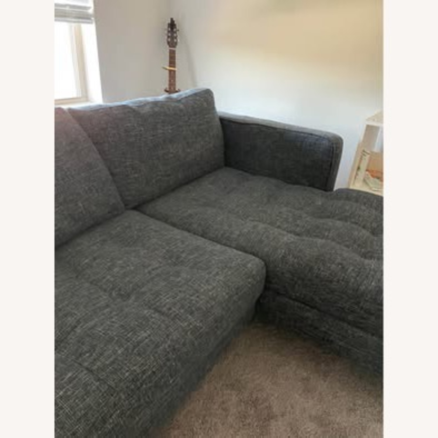 Article Blue Fabric 3+ Seater Sofa - image-2