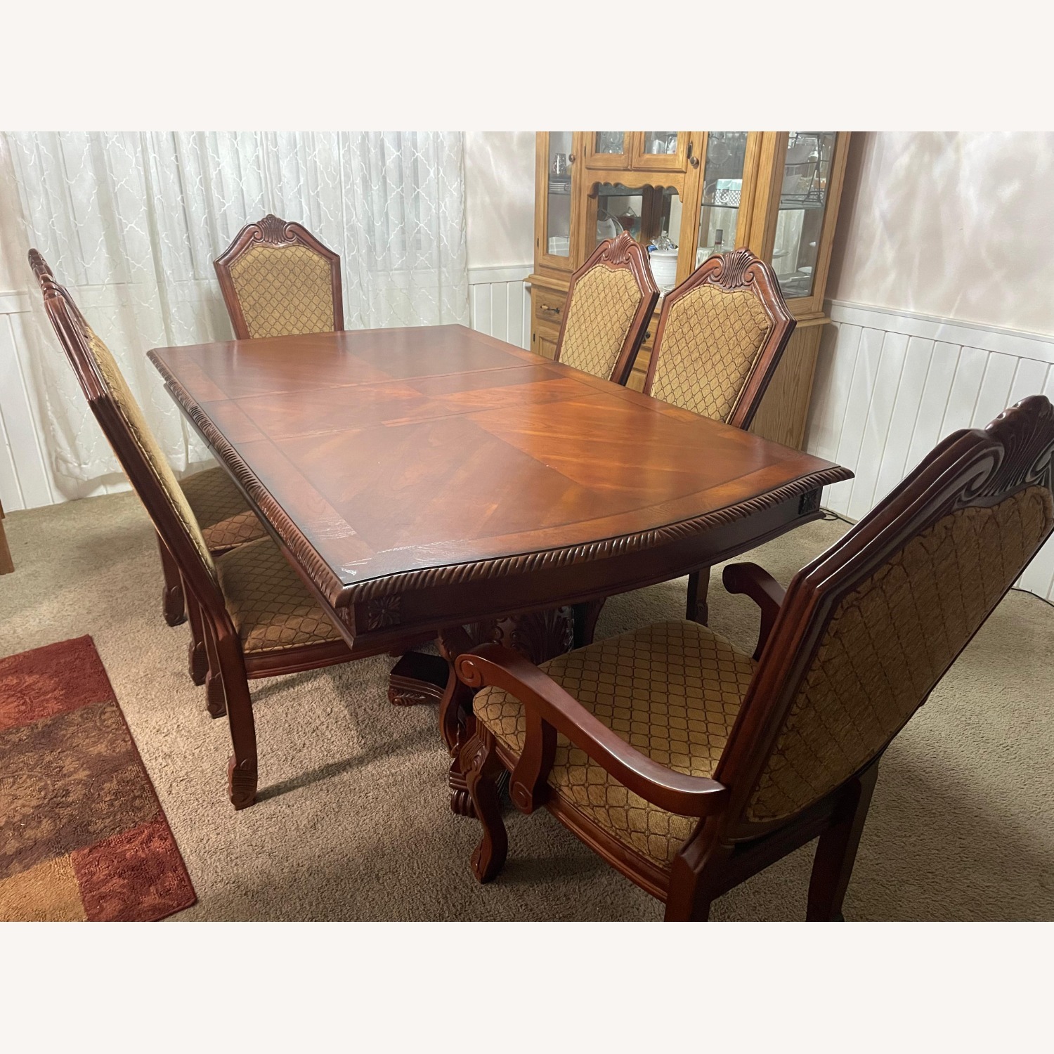 Chateau De Ville Rectangular Dining Room Set In Cherry - image-1