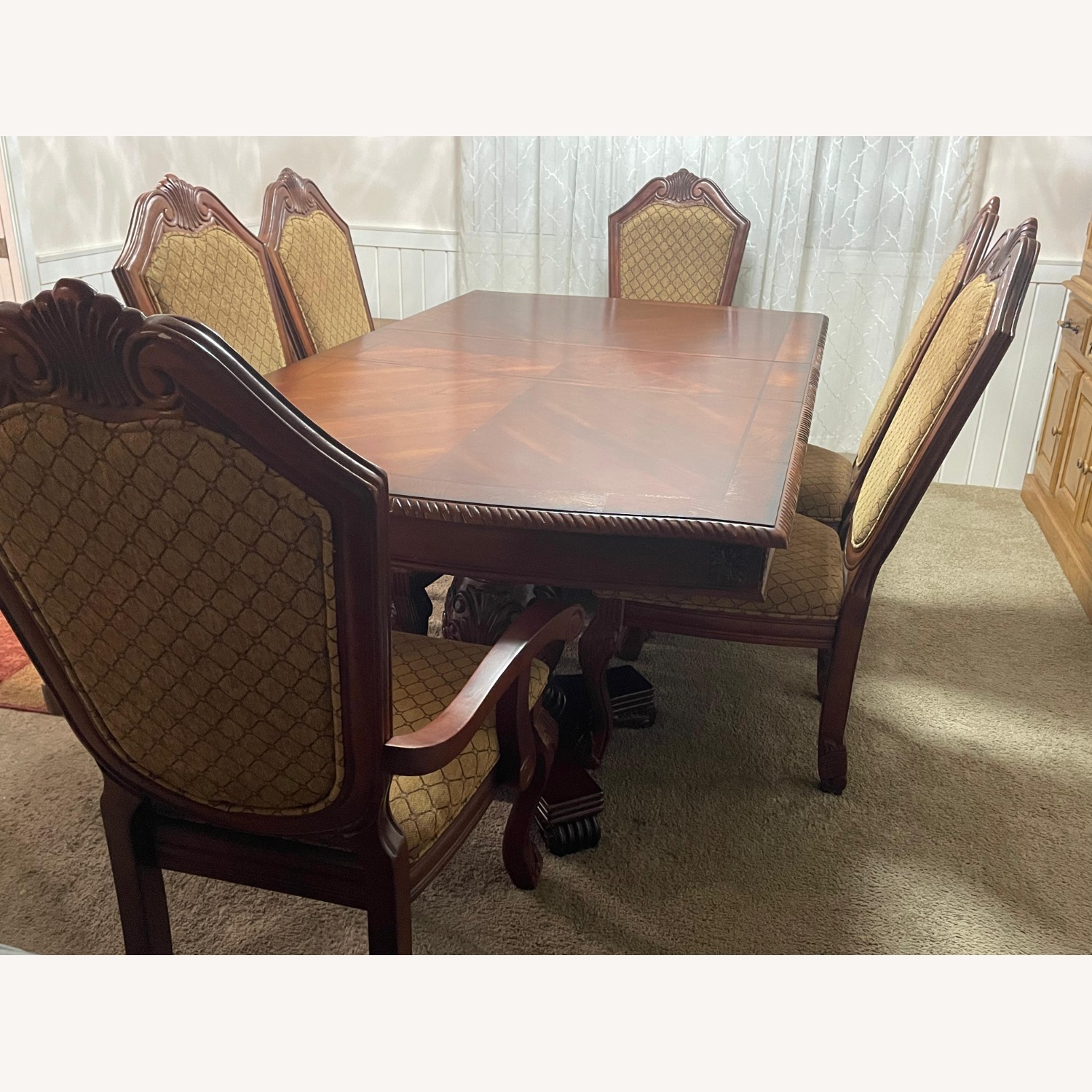 Chateau De Ville Rectangular Dining Room Set In Cherry - image-2