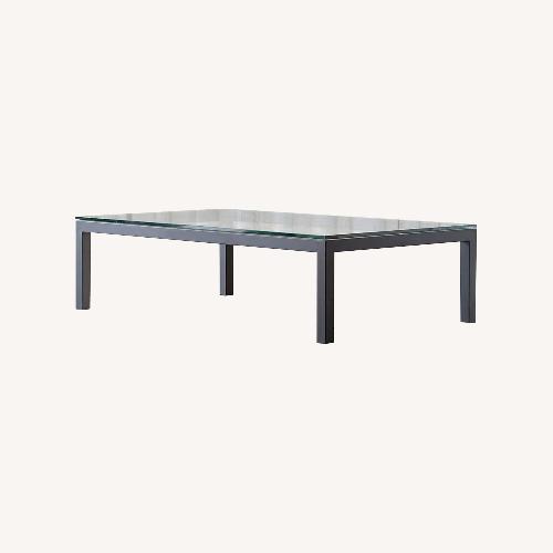 Used Crate & Barrel Parsons Coffee Table for sale on AptDeco