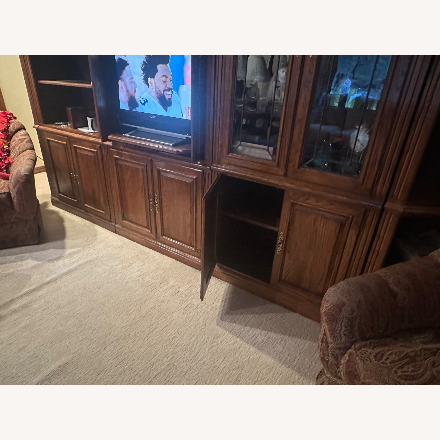 Ethan Allen Classic Manor Wall Unit - image-3