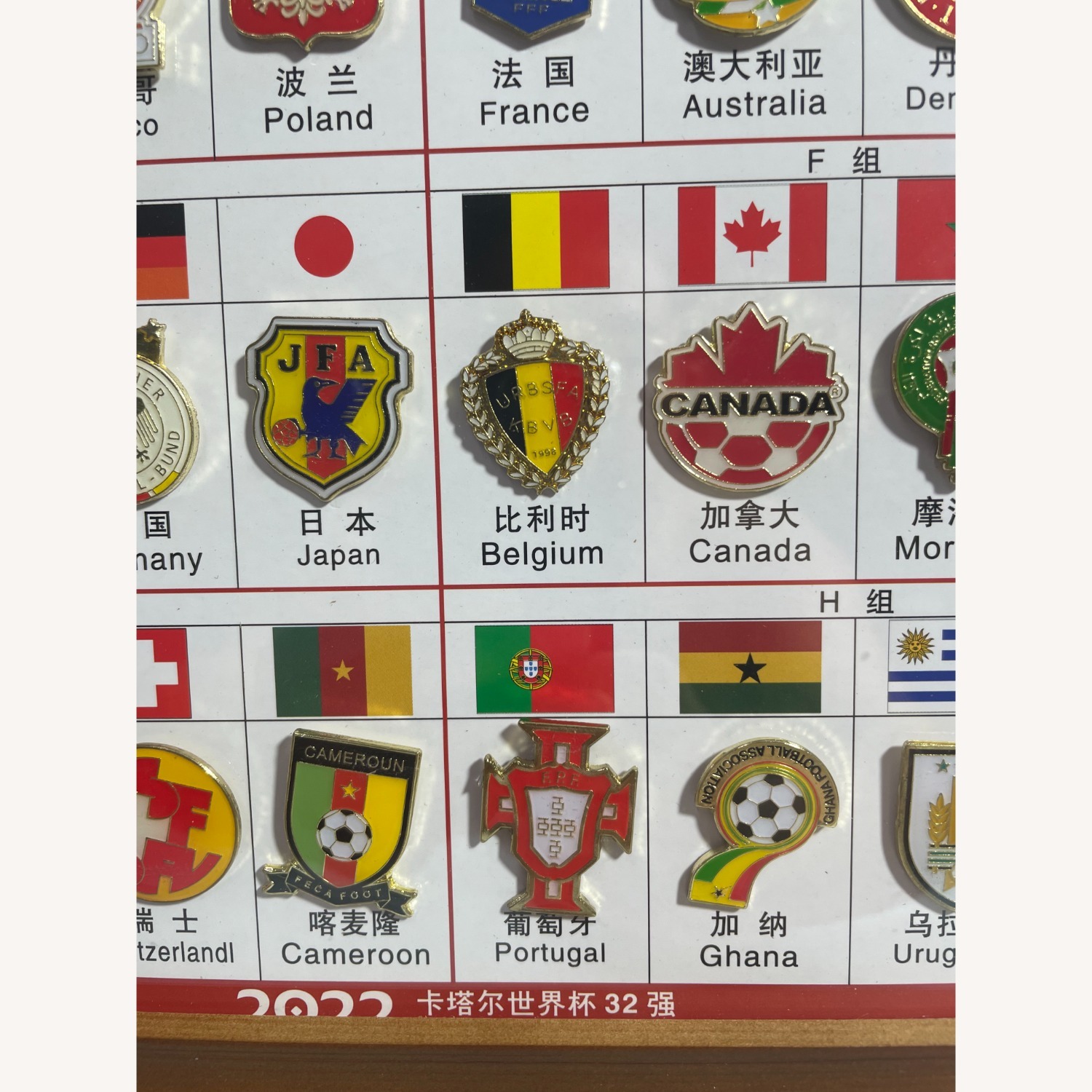 World Cup 32 Team Emblems - image-7