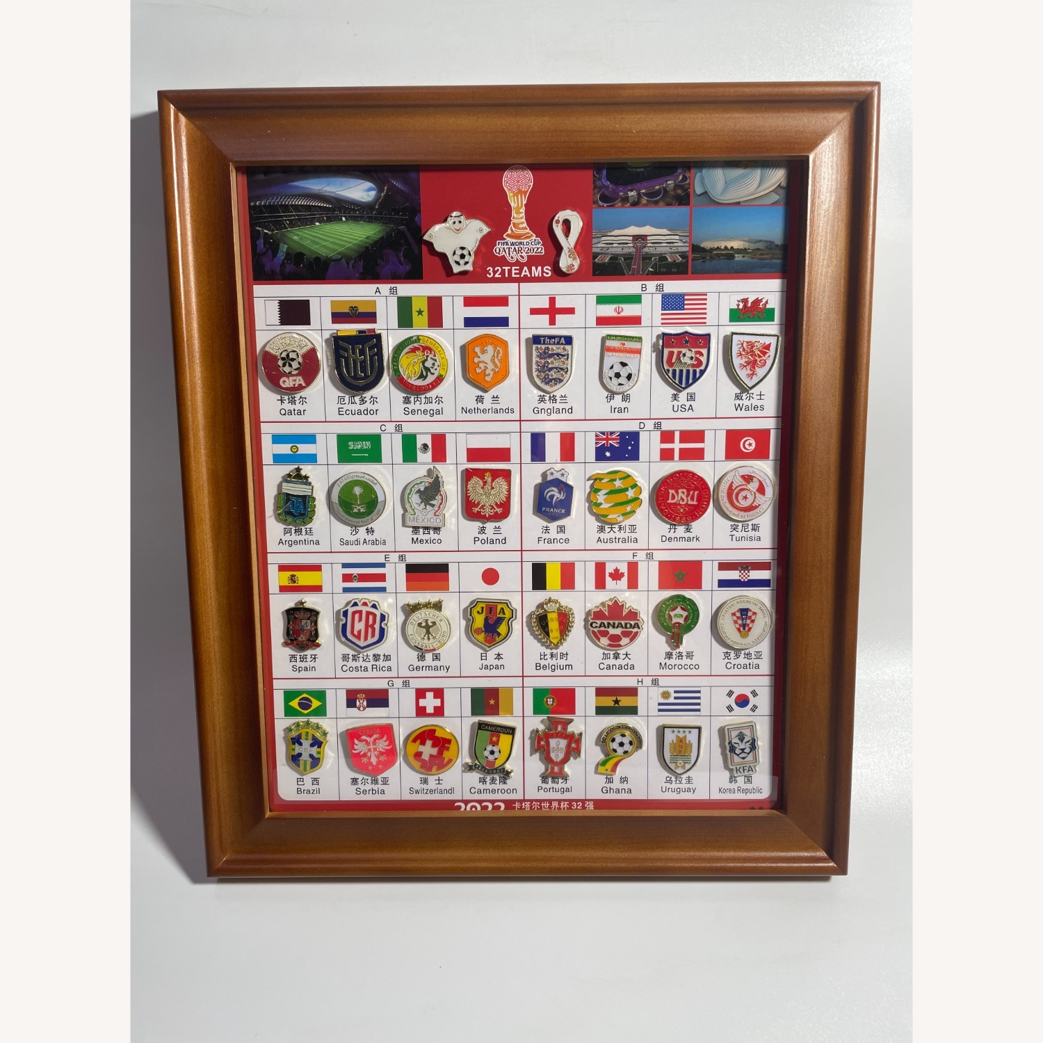 World Cup 32 Team Emblems - image-1