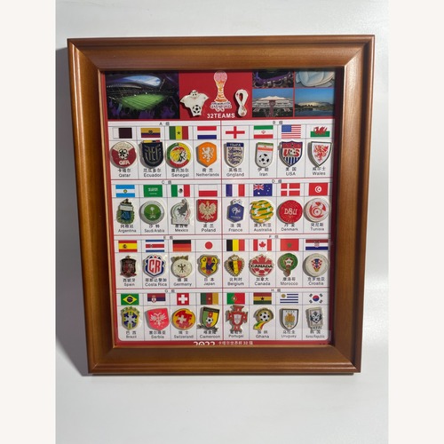 Used World Cup 32 Team Emblems for sale on AptDeco